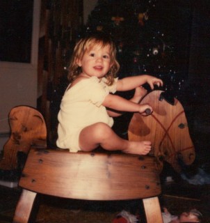 Elissa on Rocking Horse